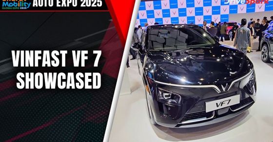 Auto Expo 2025: Vinfast VF 7 Unveiled | Two Variants, 450km Range ...