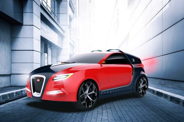 Bugatti Intruder Renderings