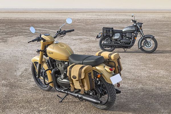 Jawa Special Edition (1971 India War Victory) Bikes: Khakhee & Midnight Grey