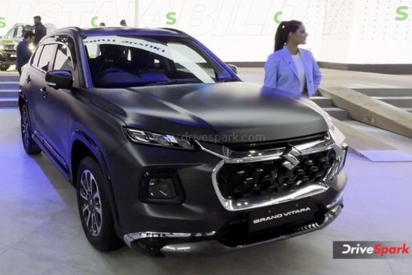 Maruti Suzuki Grand Vitara Matte Grey