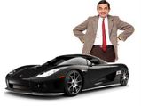 Mr Bean Crashes McLaren F1 Super Car