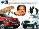 Anand Mahindra Tweets Maruti Gypsy A Rabbit