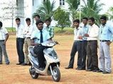 Electric Scooter With 180km Milege!