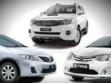 Toyota Rolls-out 3 Limited Edition Models