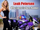 Leah Peterson - First Female Stunt Biker