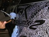 Honda Civic Scratch Art By Shawn Lisjack