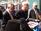 Boris Becker Unveils Mercedes GL-Class In B'lore