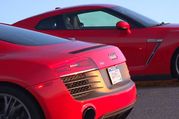 Video: Nissan GT-R Track Pack vs Audi R8 V10 Plus