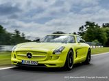 Mercedes SLS AMG Electric Drive Sets Lap Record
