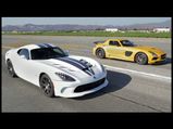 SRT Viper vs Mercedes-Benz SLS AMG Black Series