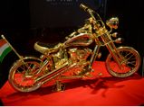 Dia Jewels Reveals Gold Plated Bike In India