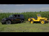 Jeep Wrangler Does The Classic Willy CJ-3A Proud, Ploughs A Field