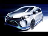 Toyota Reveals Yaris Hybrid-R Concept Sketch