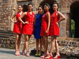 2013 Indian Grand Prix Grid Girls Uniform