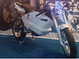Areion Motors Proton Electric Motorcycle At Auto Expo 2014