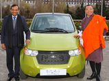 Mahindra Reva e2o Launched In Bhutan