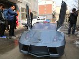 Chinese Man Builds Electric Lamborghini For Grandson