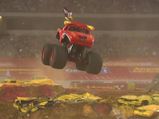 Monster Jam: El Toro Loco Monster Truck Performs Three Wheel Freestyle
