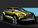 Audi TT Crossover Sketch Revealed Prior Beijing Debut