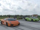 Lamborghini Gallardo Spits Out Fireball While Going Over 300km/h