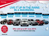 Mahindra Automobile Monsoon Offer