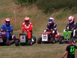 Kimi Raikkonen Joins Lawnmower Racing
