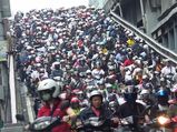 Taiwanese Scooter Traffic: How The Tide Comes In