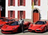 A Collector Drives His Fleet Of Ferraris To Pick Up A LaFerrari