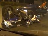 BMW S1000RR Flips On Rider