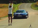 Niklas Strandbraten Jumps Over Audi R8