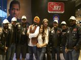 BFI National Safety Riders Reach Triumph Mumbai Showroom