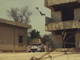 Rally Car Versus Free Runner In Kuwait 