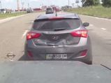 Hyundai Owner Shows The Finger And Gets A 'Friendly' Tap