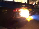 Lamborghini Aventador Catches Fire On The Street