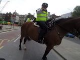 Suzuki GSXR Owner Gets A Telling Off By Policeman On Horse