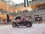Renault Twizy Driven By F1 Drivers In Dubai's Mall