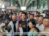 CS Santosh Returns Home To A Hero’s Welcome
