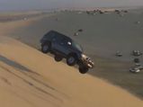 Toyota’s Land Cruiser Goes Berserk In Sand