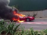 Malaysia: Ferrari F430 Goes Up In Flames