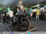 Triumph Scrambler By Rajputana Customs Showcased At India Bike Week