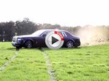 Rolls-Royce Phantom Used In A Rally Track