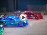 Menacing RC Drift Cars Come Out To Play In The Night