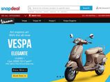 Piaggio Vespa Launches Online Store Through Snapdeal
