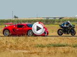 Kawasaki H2R Vs Bugatti Veyron: The Ultimate Drag Race