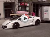 Would You Use A Lamborghini Gallardo To Tow A Trailer?