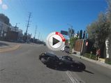 Biker Pushed Off Motorcycle For Asking Car Owner Not To Use Mobile