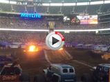 Watch A Monster Truck Perform An Almost Perfect Front Flip