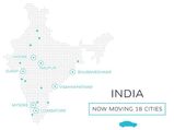 Uber Taxi Service Now Present In 18 Cities Across India