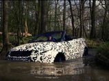 Range Rover Evoque Convertible Reveals Details In The Woods