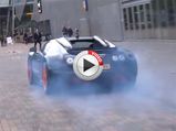 Video: Bugatti Veyron Vitesse Burnout